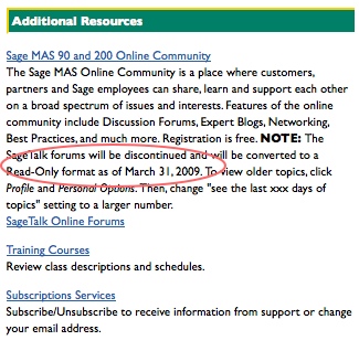 sagetalk-forums